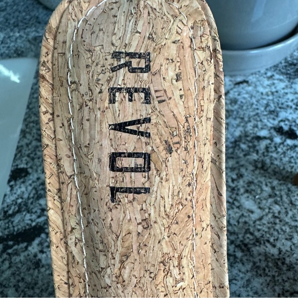 Revol “Melrose” cork heels, Size 7.5 - Picture 3 of 10